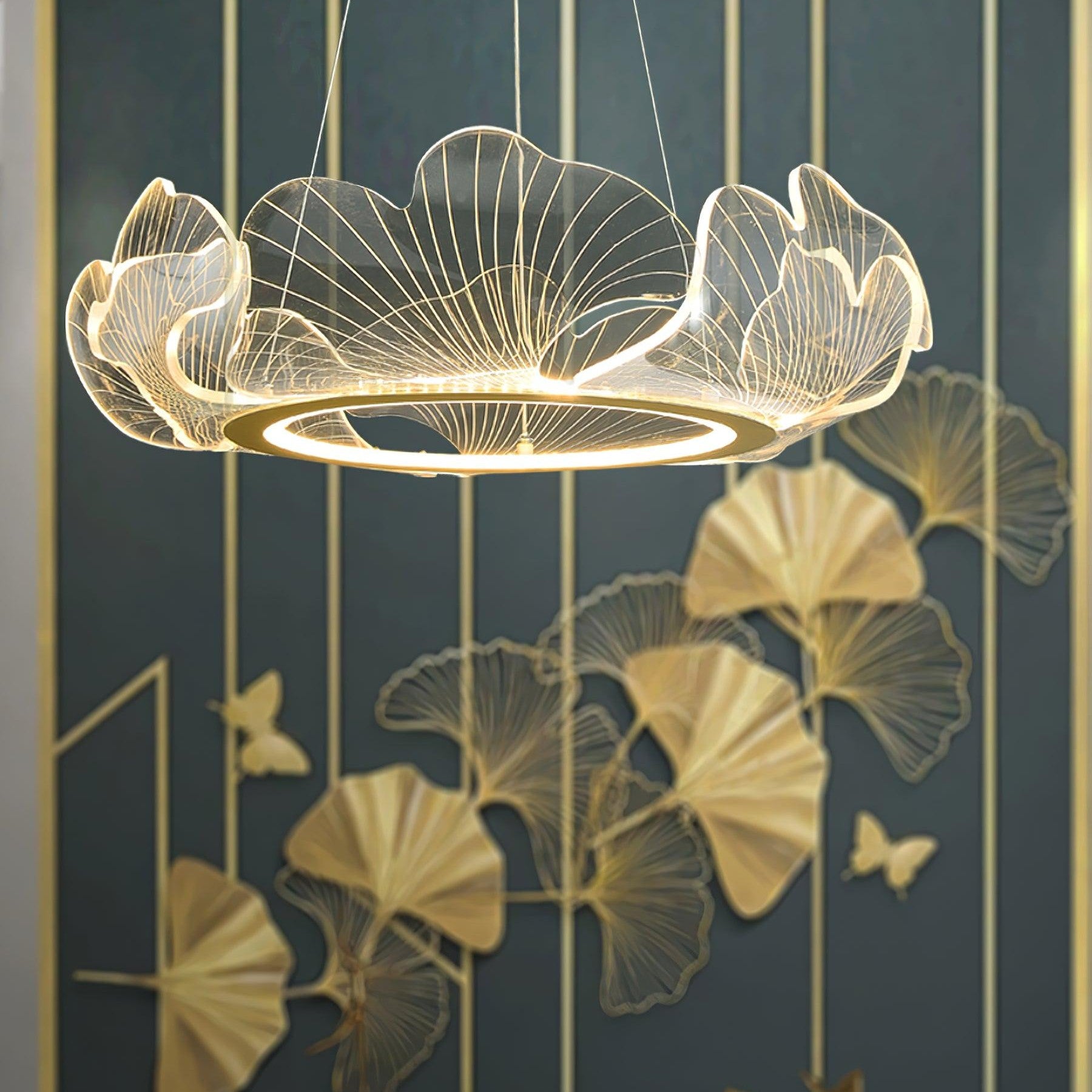 Ocean Ceiling Pendant Lighting Lobby