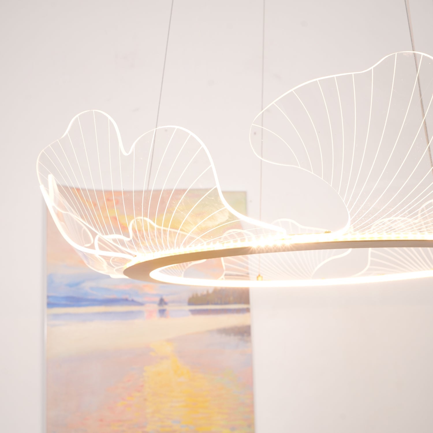 Ocean Ceiling Pendant Lighting Lobby