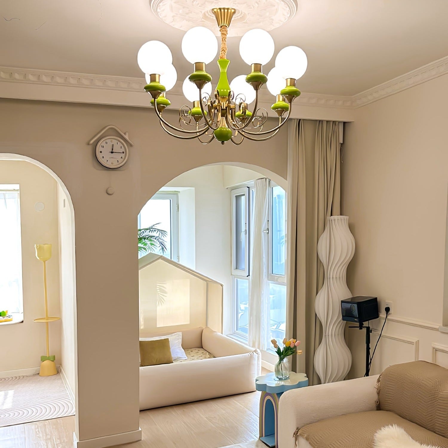 Onyx Ceiling Suspension Lighting Lobby