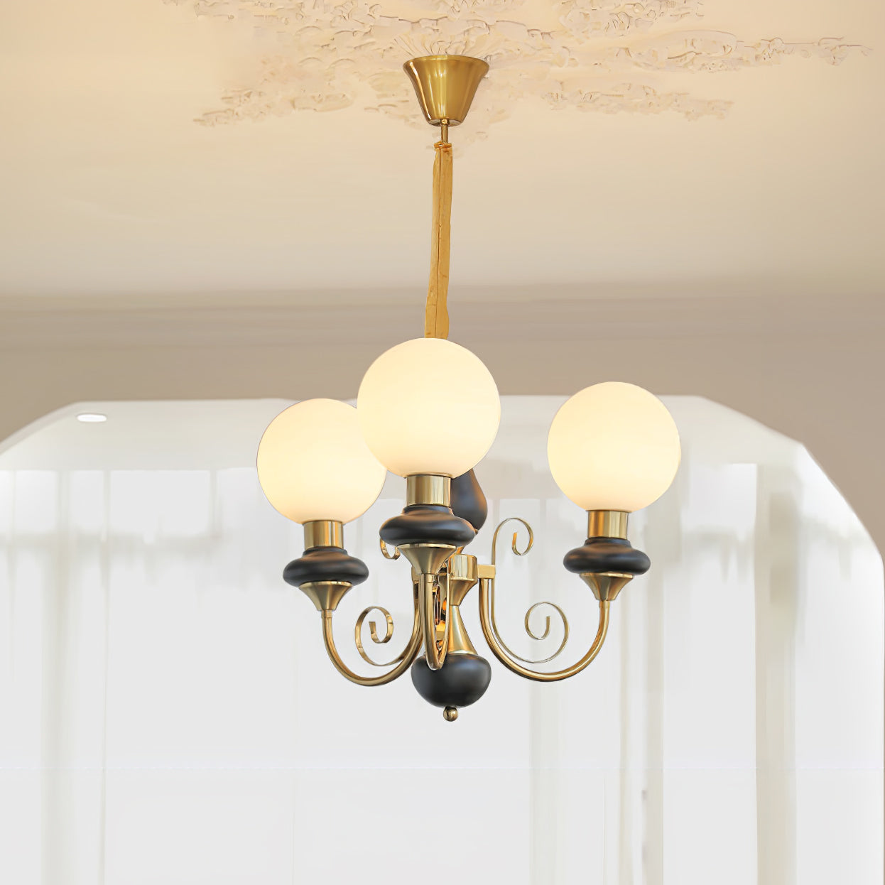 Onyx Ceiling Suspension Lighting Lobby