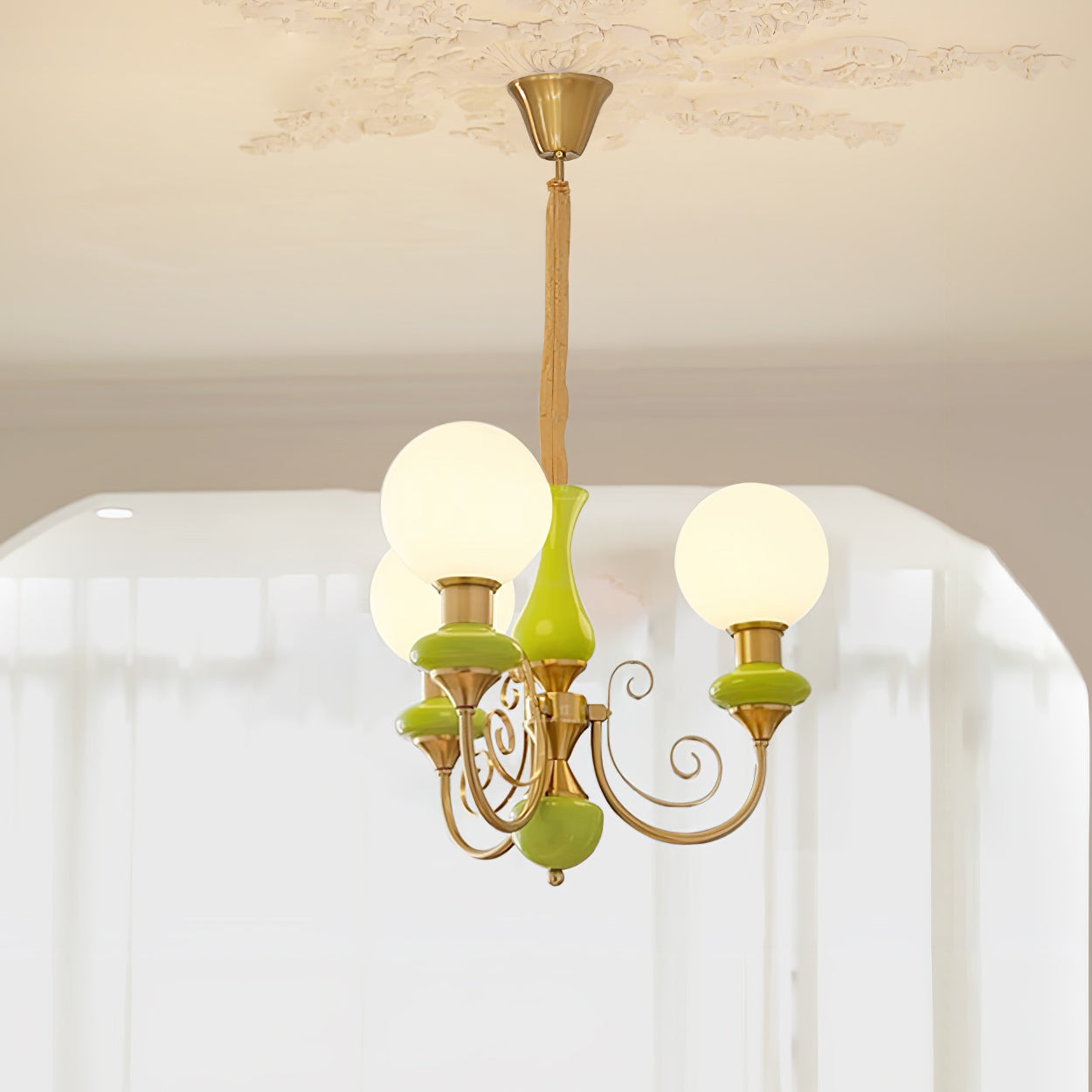 Onyx Ceiling Suspension Lighting Lobby