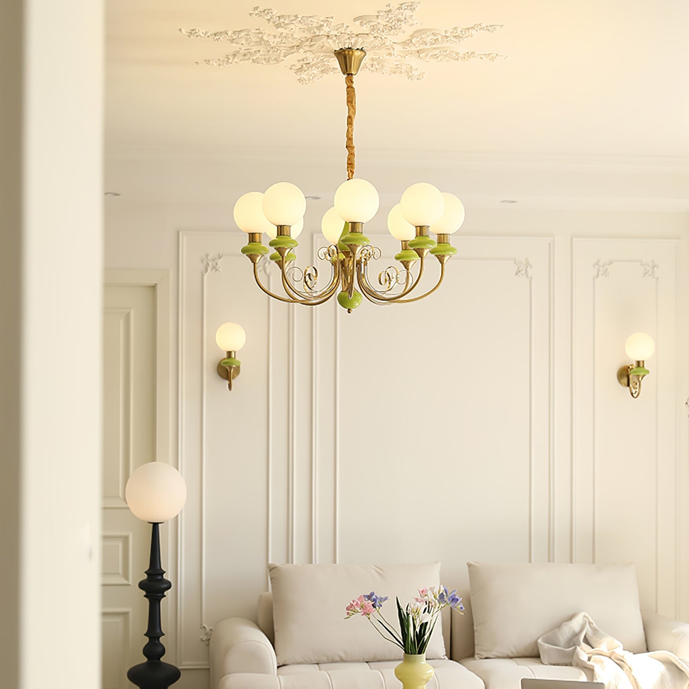 Onyx Ceiling Suspension Lighting Lobby