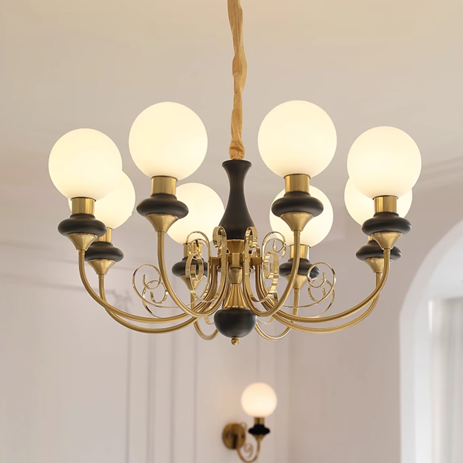 Onyx Ceiling Suspension Lighting Lobby