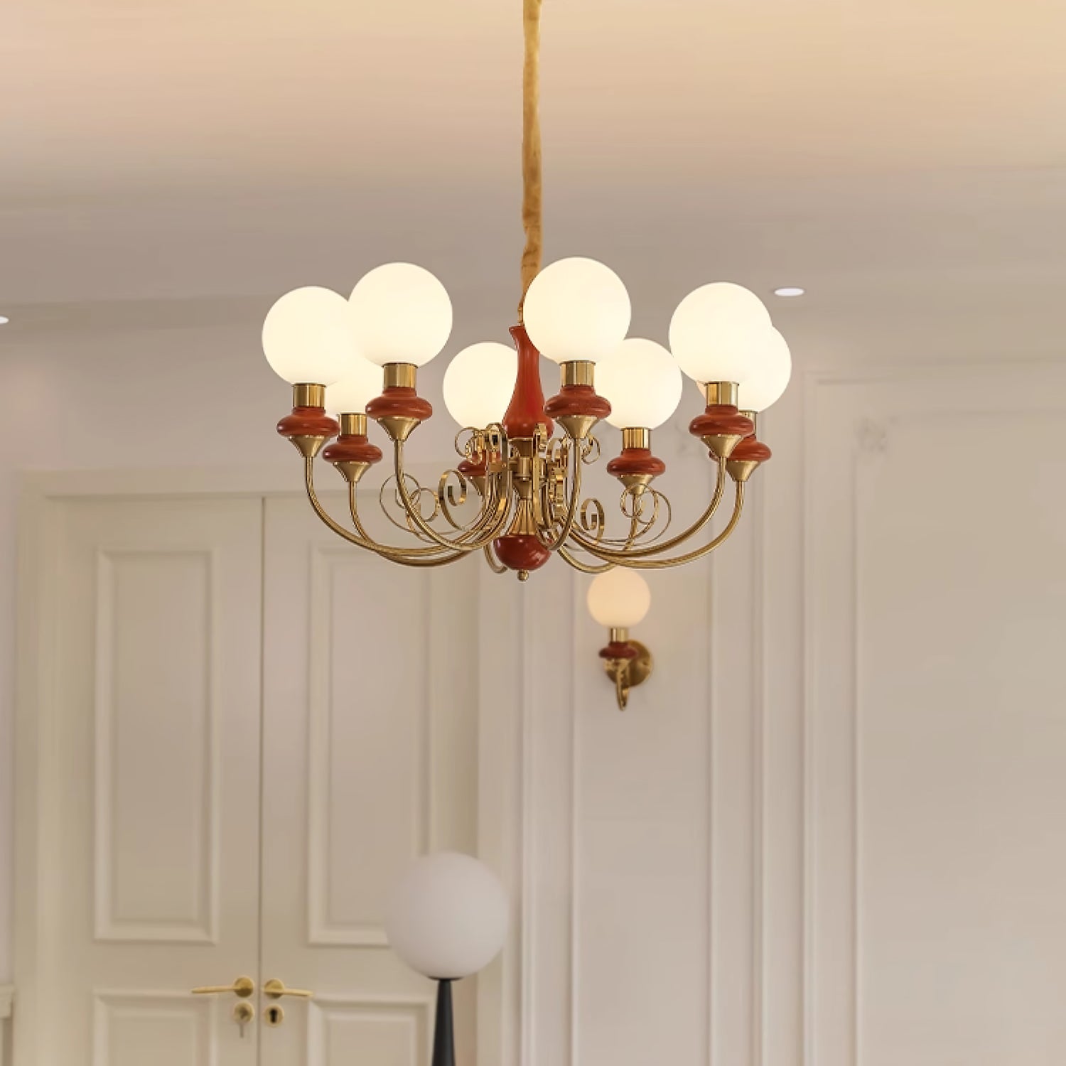 Onyx Ceiling Suspension Lighting Lobby