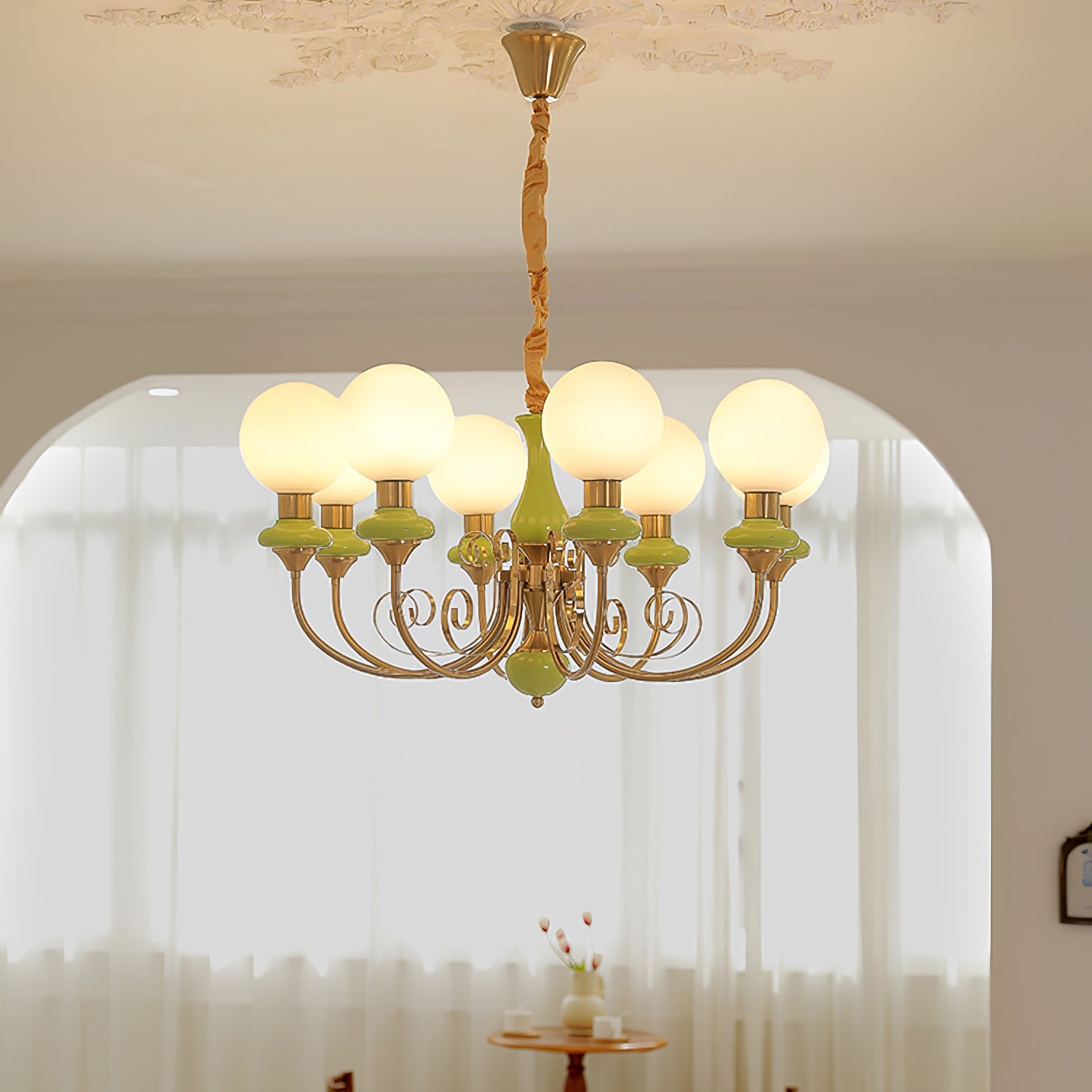 Onyx Ceiling Suspension Lighting Lobby