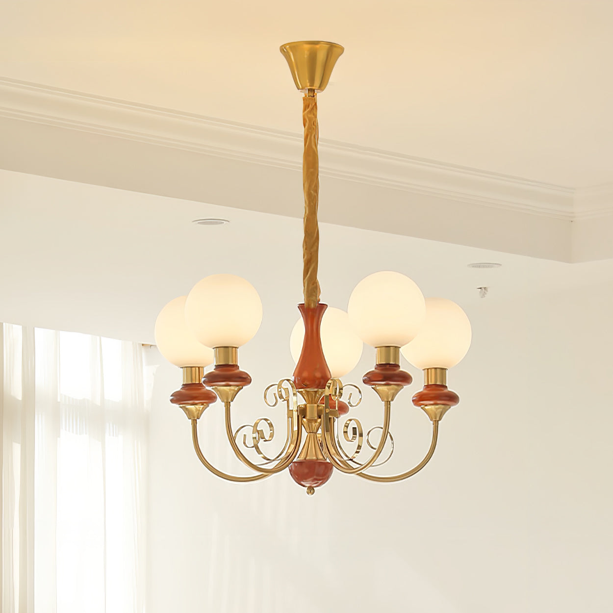 Onyx Ceiling Suspension Lighting Lobby