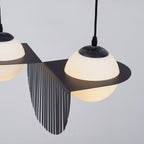 Orbion Black Ceiling Pendant Light Lighting Lobby