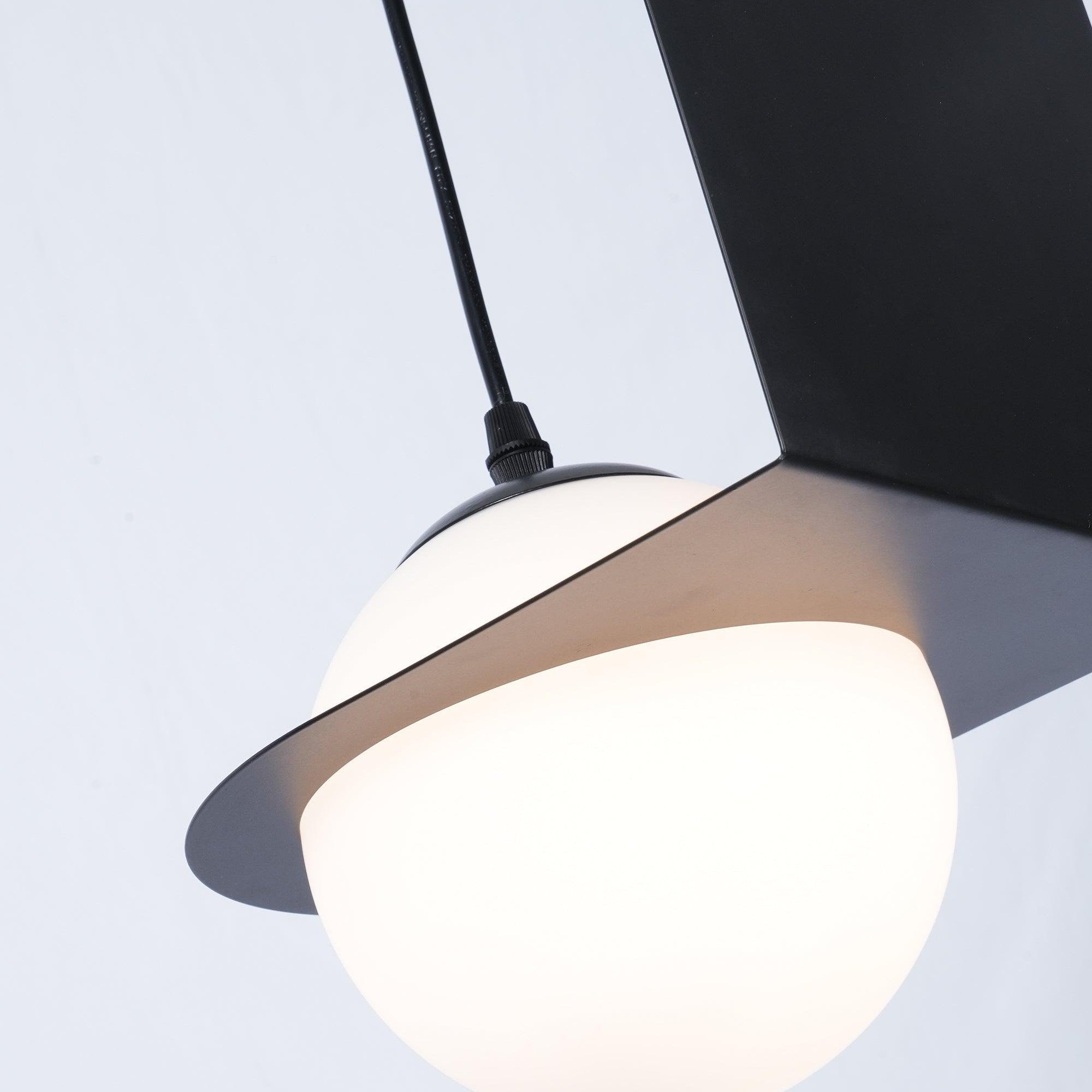 Orbion Black Ceiling Pendant Light Lighting Lobby