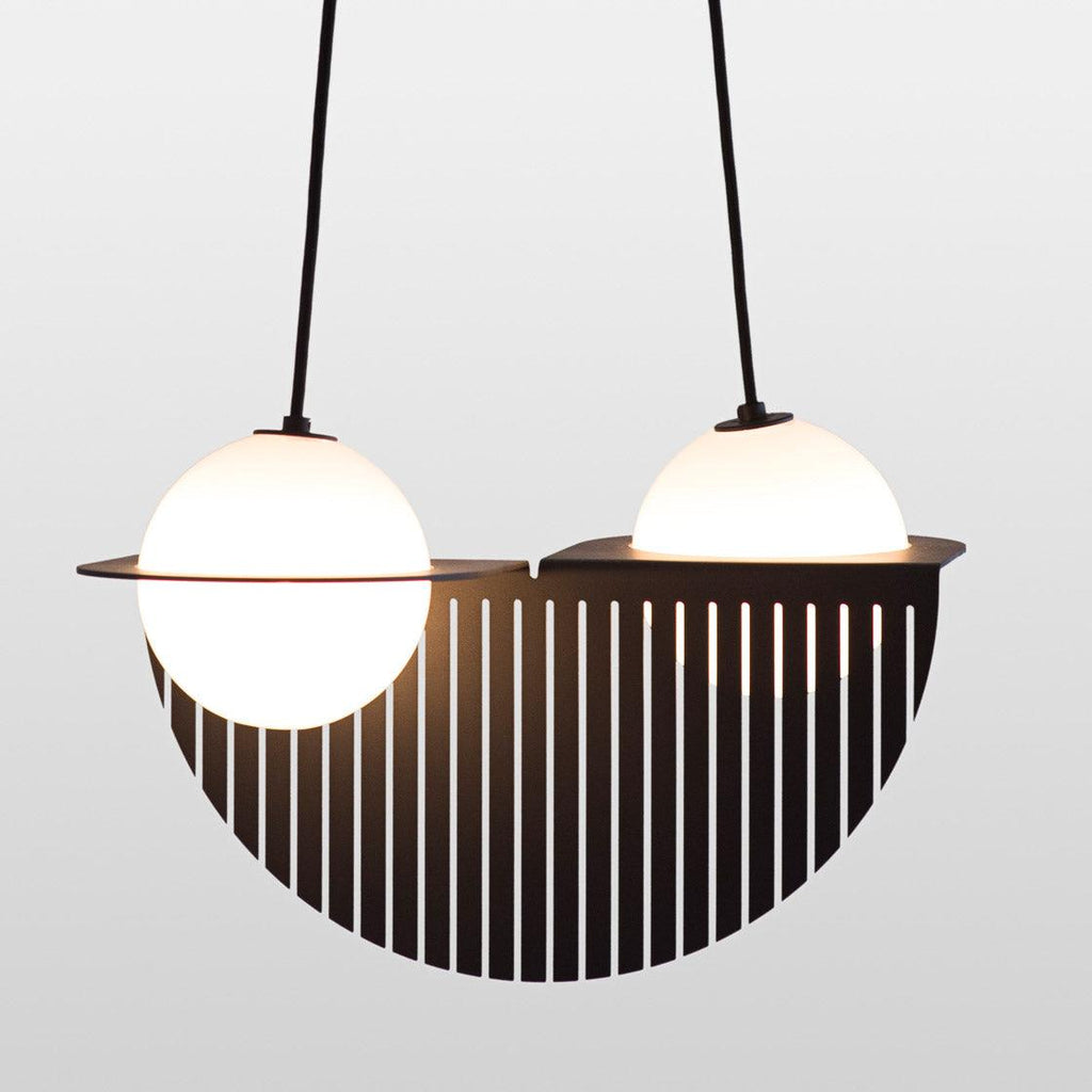 Orbion Black Ceiling Pendant Light Lighting Lobby
