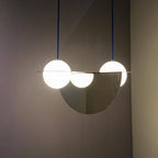 Orbion Black Ceiling Pendant Light Lighting Lobby