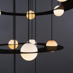 Orbion Black Ceiling Pendant Light Lighting Lobby