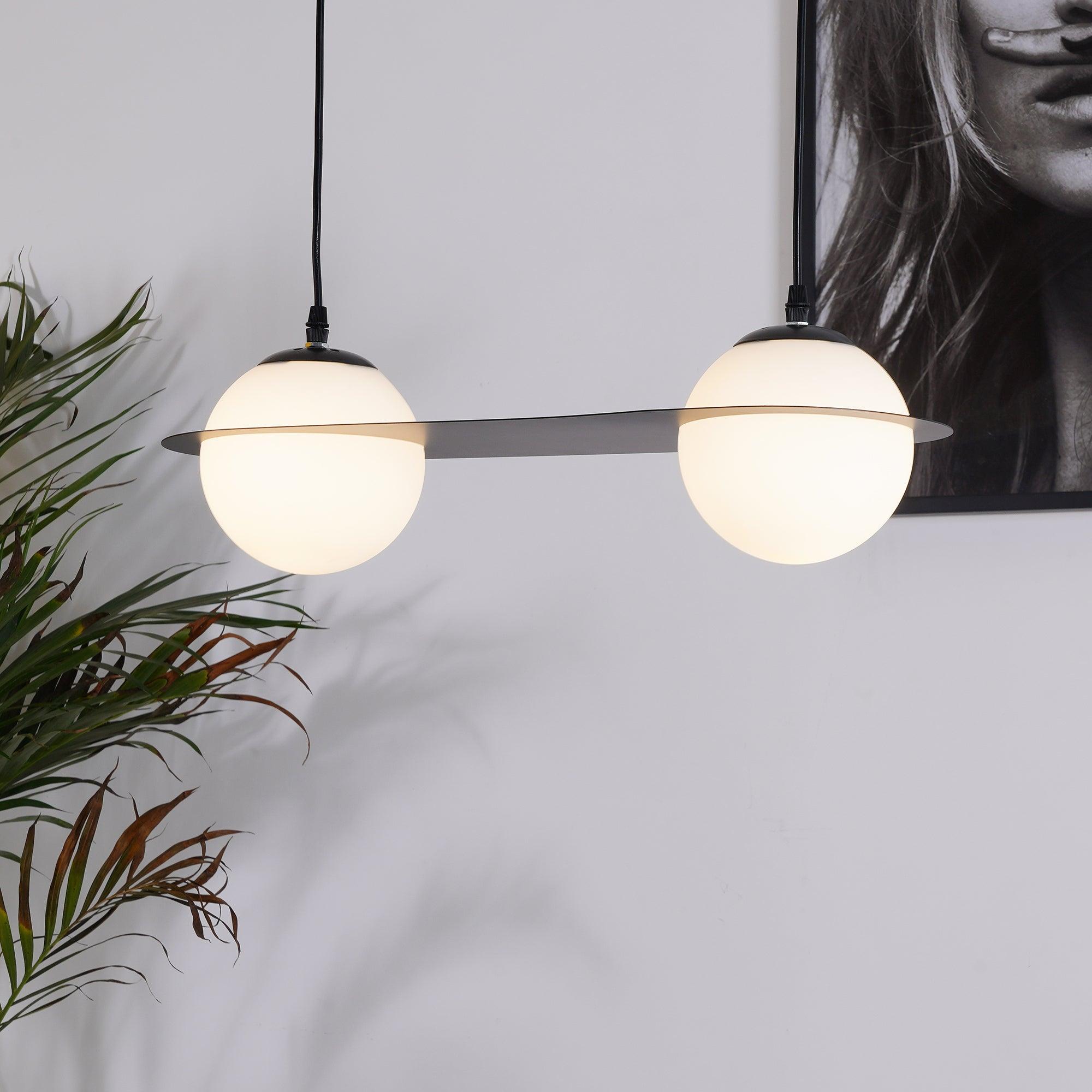 Orbion Black Ceiling Pendant Light Lighting Lobby