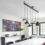 Orbion Black Ceiling Pendant Light Lighting Lobby