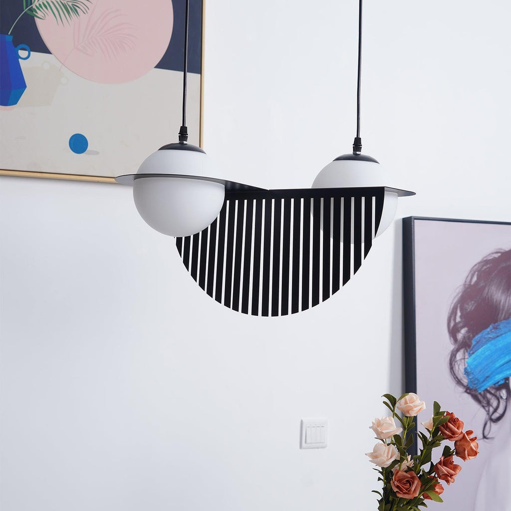 Orbion Black Ceiling Pendant Light Lighting Lobby