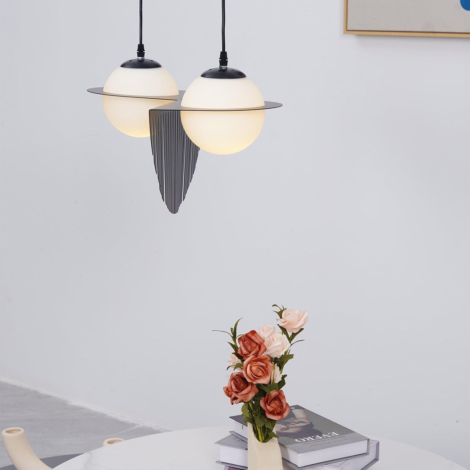 Orbion Black Ceiling Pendant Light Lighting Lobby