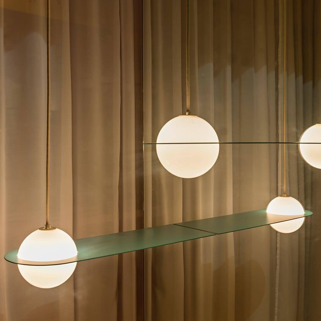 Orbion Black Ceiling Pendant Light Lighting Lobby