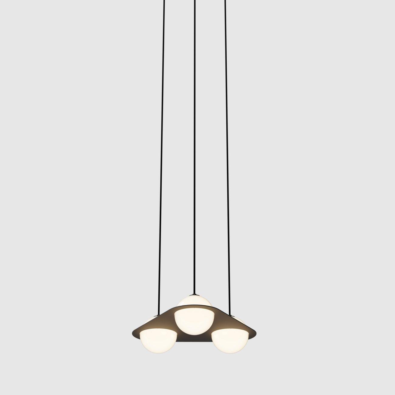 Orbion Black Ceiling Pendant Light Lighting Lobby