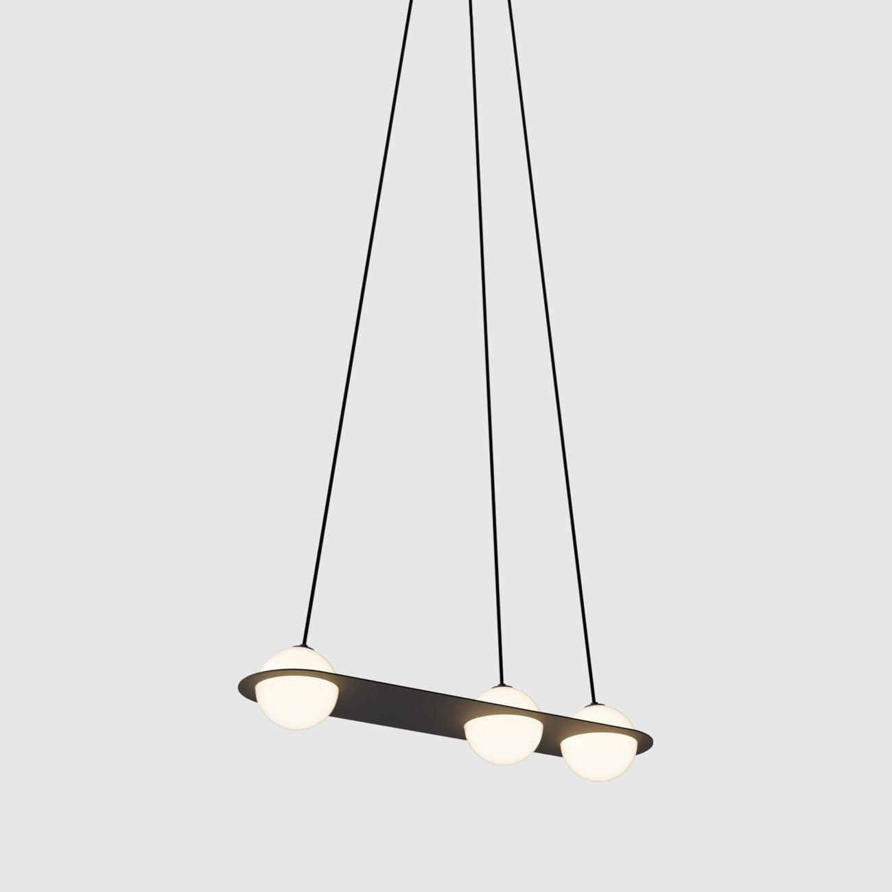 Orbion Black Ceiling Pendant Light Lighting Lobby