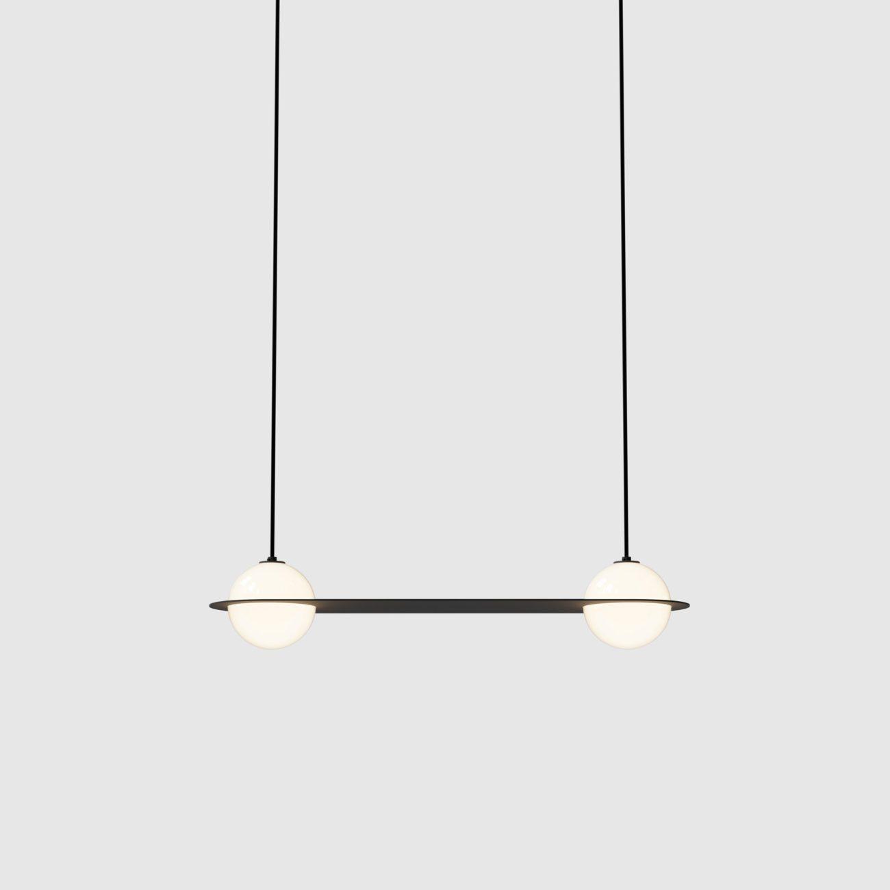Orbion Black Ceiling Pendant Light Lighting Lobby
