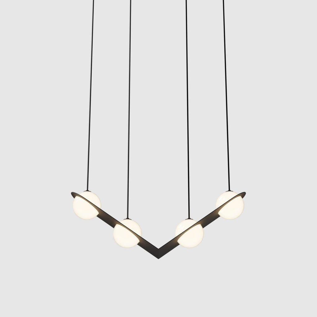 Orbion Black Ceiling Pendant Light Lighting Lobby