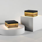 Outdoor Black Box Lamp Post Lighting Lobby