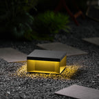 Outdoor Black Box Lamp Post Lighting Lobby