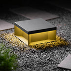 Outdoor Black Box Lamp Post Lighting Lobby