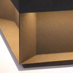 Outdoor Black Box Lamp Post Lighting Lobby