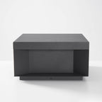 Outdoor Black Box Lamp Post Lighting Lobby