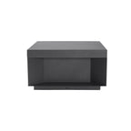 Outdoor Black Box Lamp Post Lighting Lobby