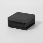 Outdoor Black Box Lamp Post Lighting Lobby