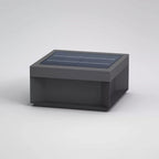 Outdoor Black Box Lamp Post Lighting Lobby