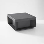 Outdoor Black Box Lamp Post Lighting Lobby