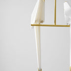 Paper Crane Bird Ceiling Light Fixture Lighting Lobby
