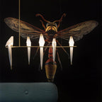Paper Crane Bird Ceiling Light Fixture Lighting Lobby