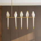 Paper Crane Bird Ceiling Light Fixture Lighting Lobby