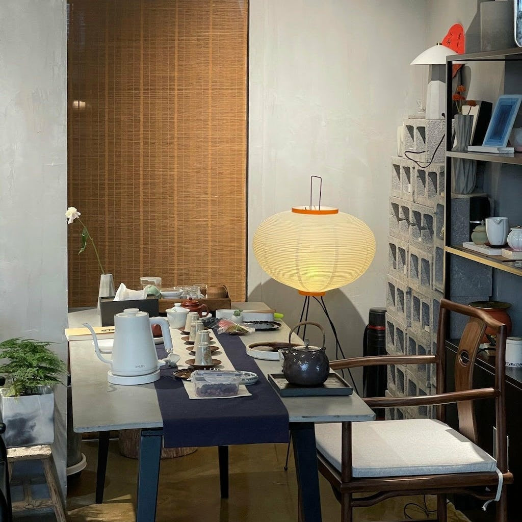 Paper Lantern Floor Light Lighting Lobby