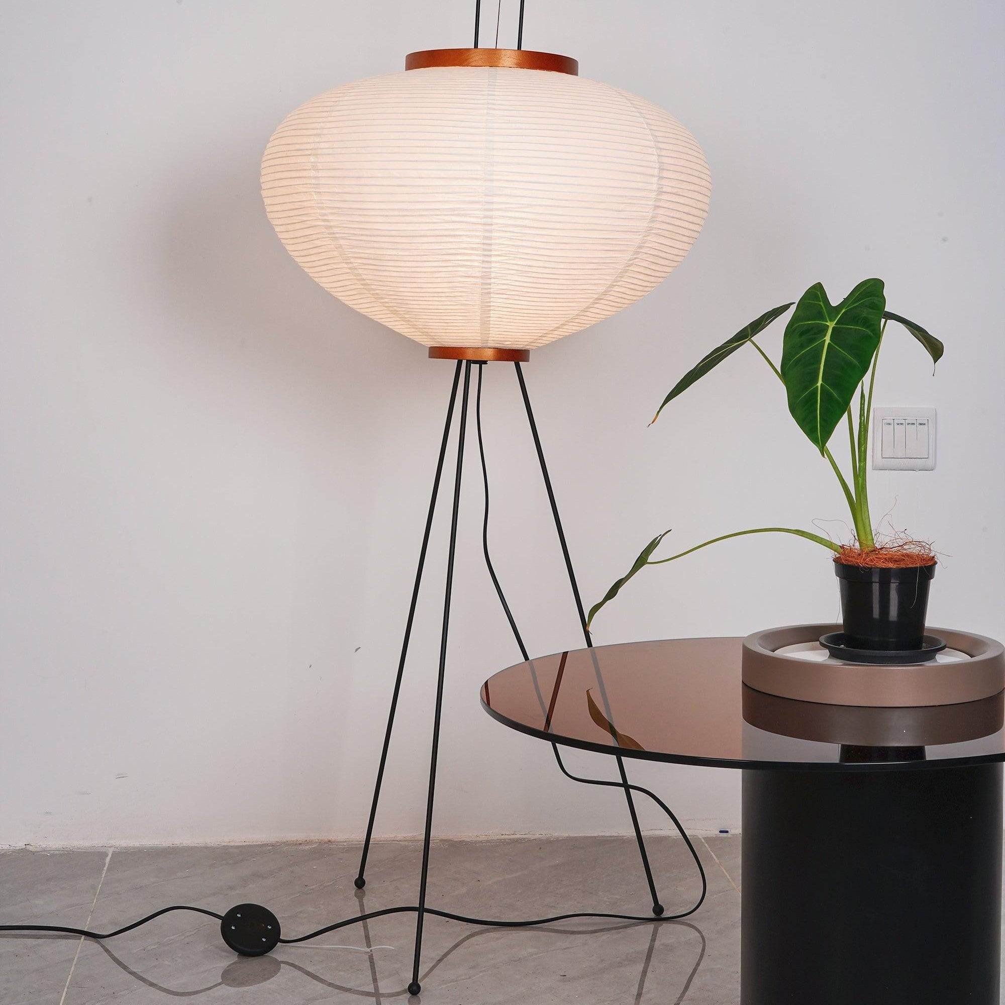 Paper Lantern Floor Light Lighting Lobby
