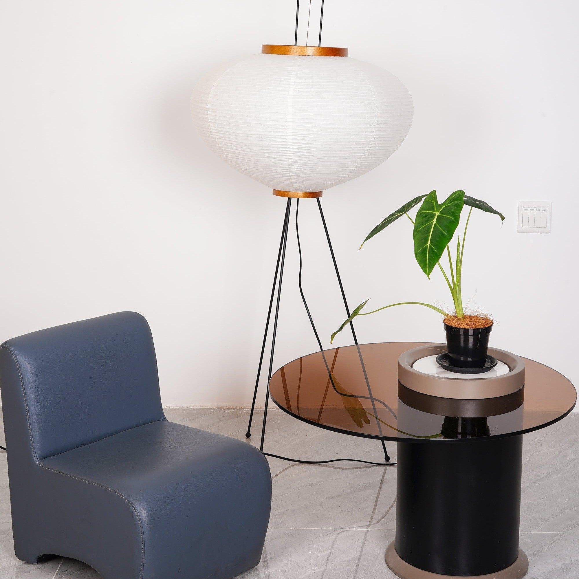 Paper Lantern Floor Light Lighting Lobby