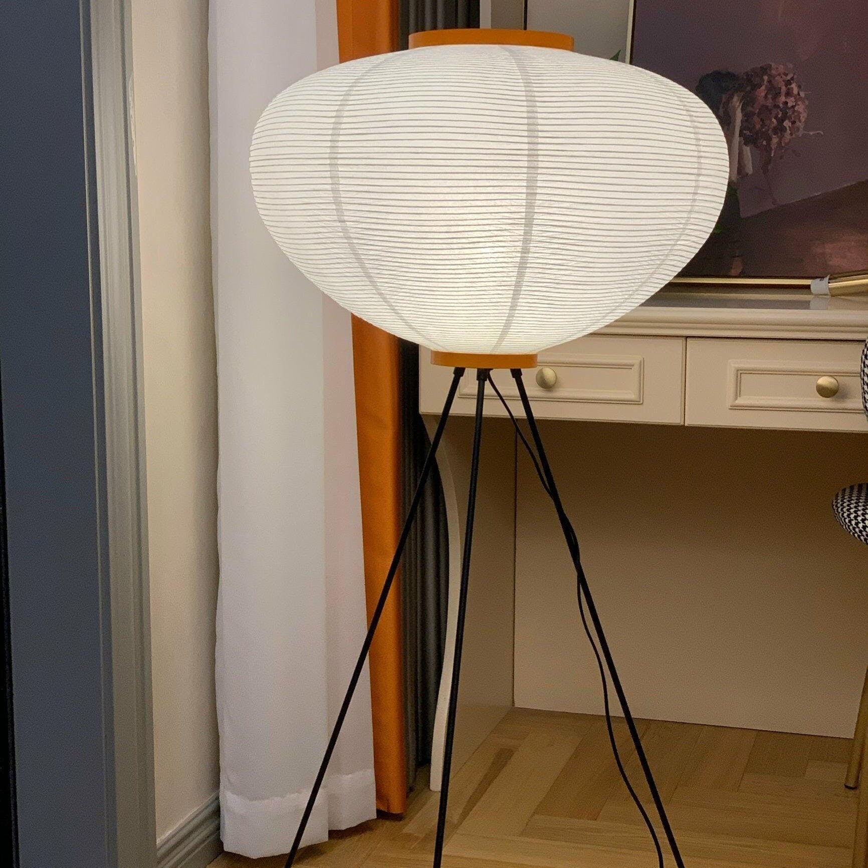 Paper Lantern Floor Light Lighting Lobby
