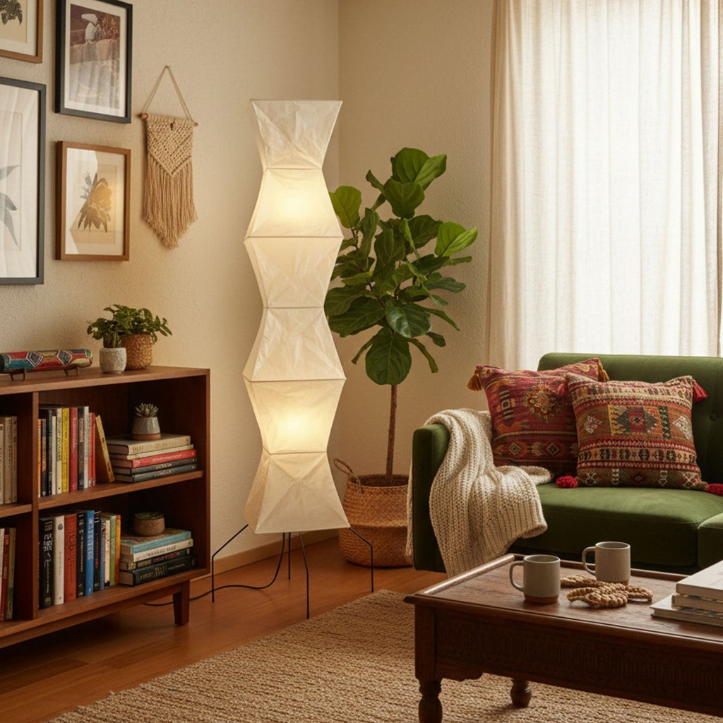 Paper Lantern Floor Light Lighting Lobby