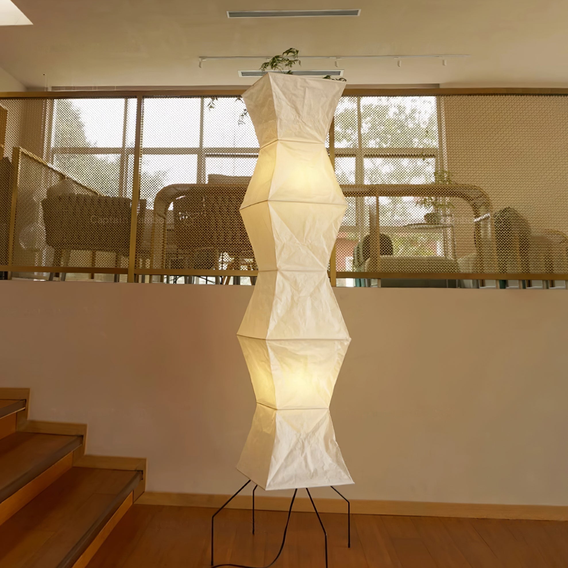 Paper Lantern Floor Light Lighting Lobby
