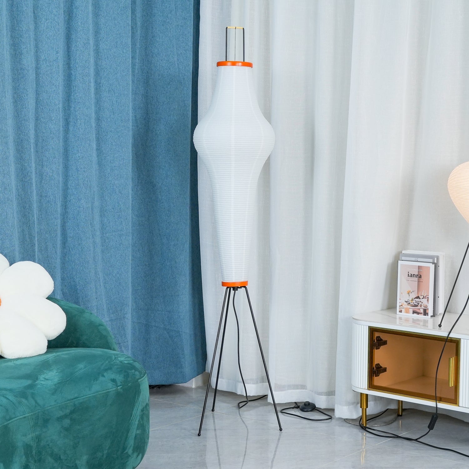 Paper Lantern Floor Light Lighting Lobby