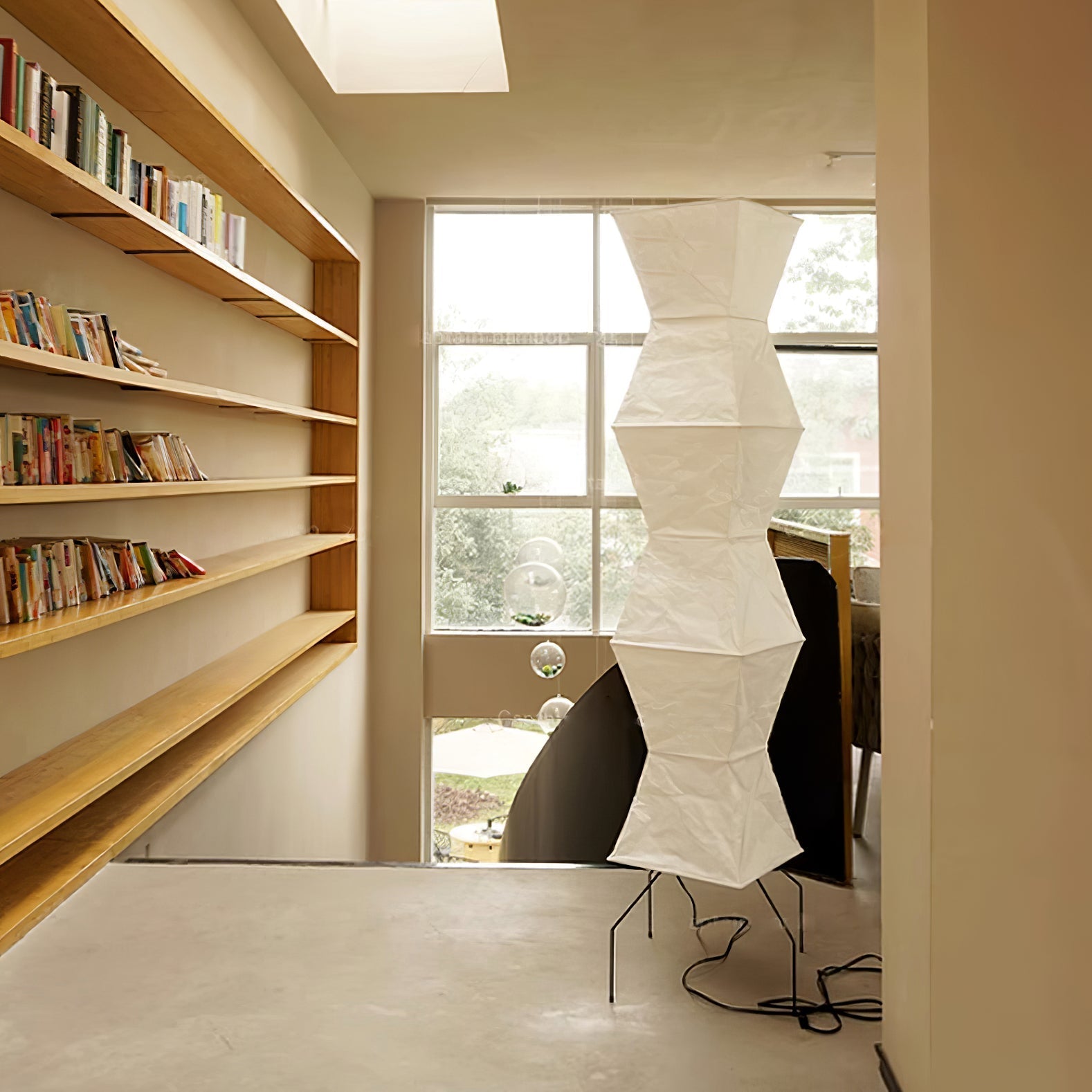 Paper Lantern Floor Light Lighting Lobby