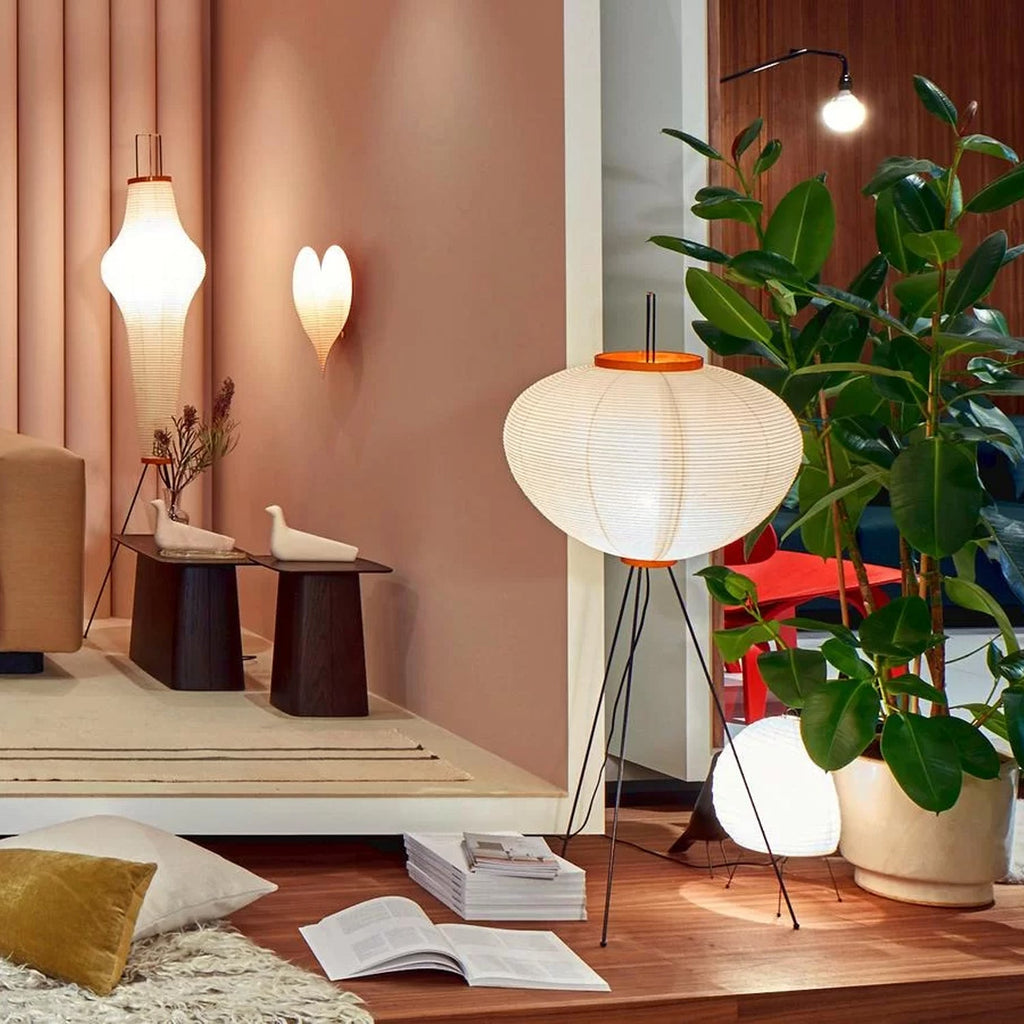 Paper Lantern Floor Light Lighting Lobby