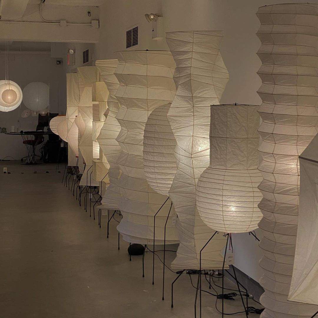 Paper Lantern Floor Light Lighting Lobby