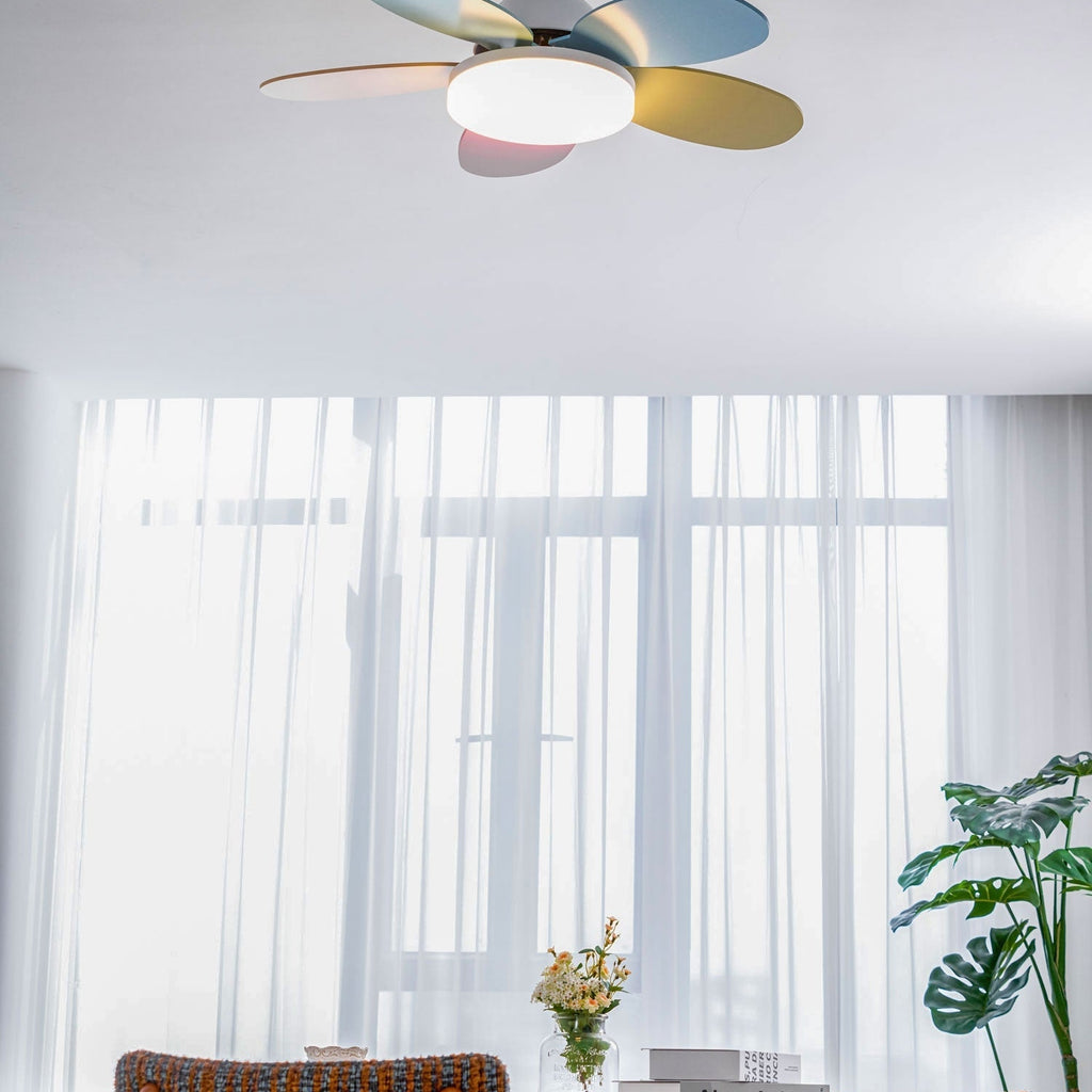 Petalo Ceiling Light Fan Lighting Lobby