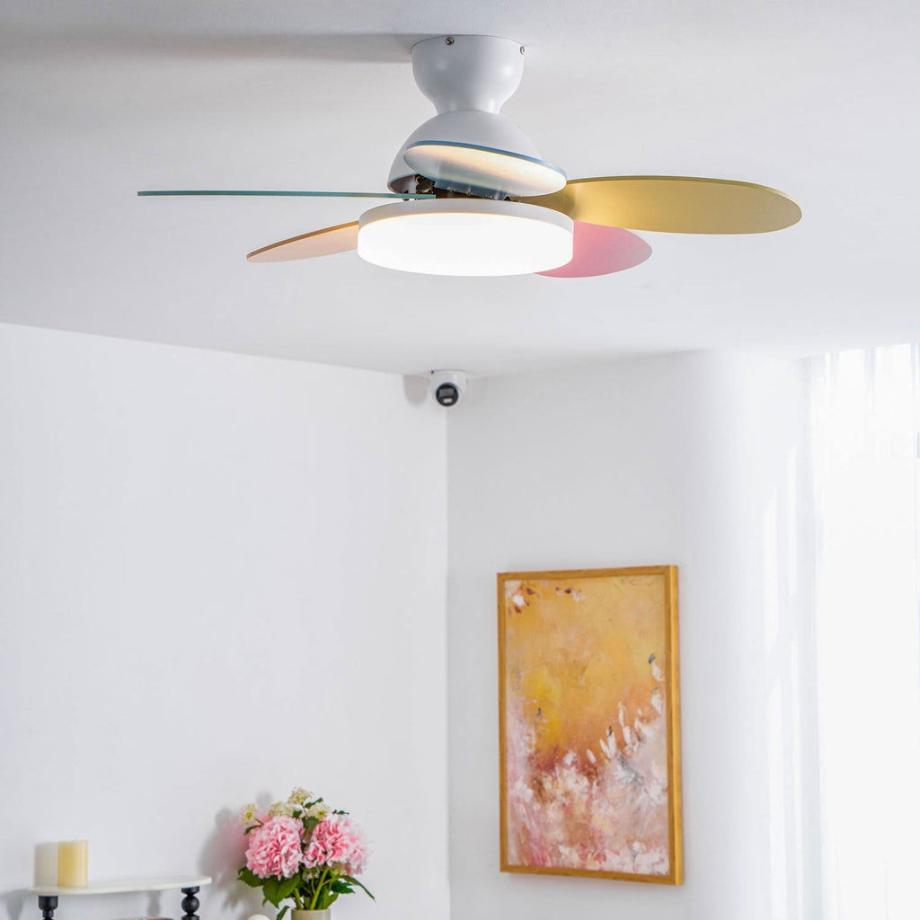 Petalo Ceiling Light Fan Lighting Lobby