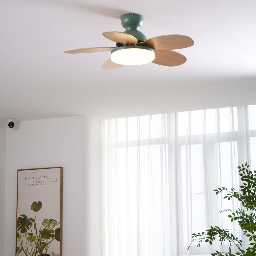 Petalo Ceiling Light Fan Lighting Lobby