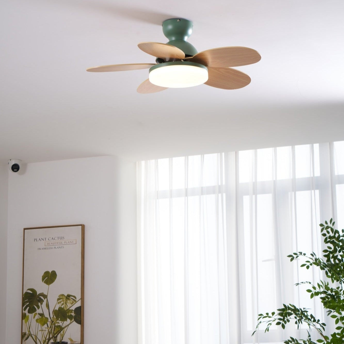 Petalo Ceiling Light Fan Lighting Lobby